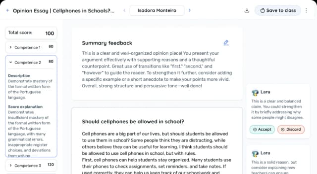 Grade automatically