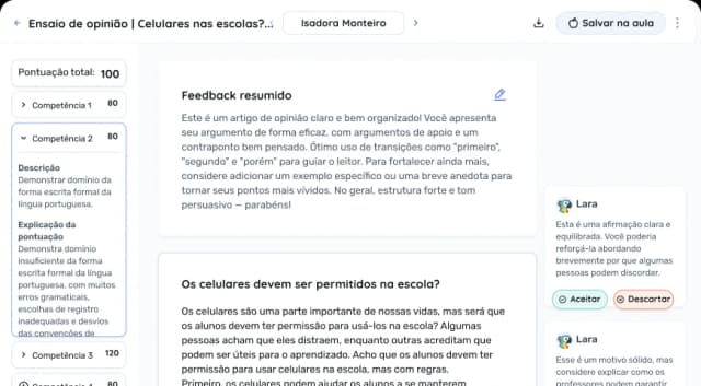 Corrija automaticamente